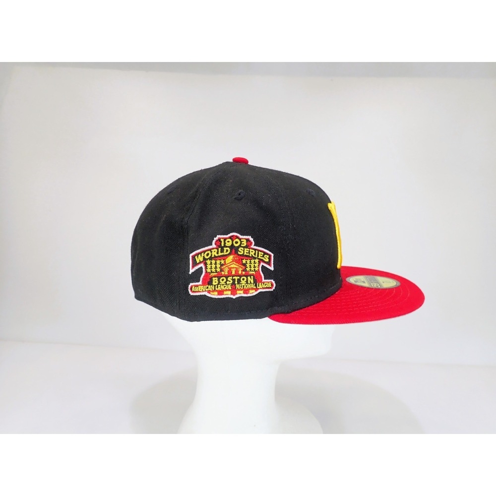 New Era 59FIFTY Pittsburgh Pirates Hat 7 1/2 1903 World Series Side Patch - Picture 5 of 9